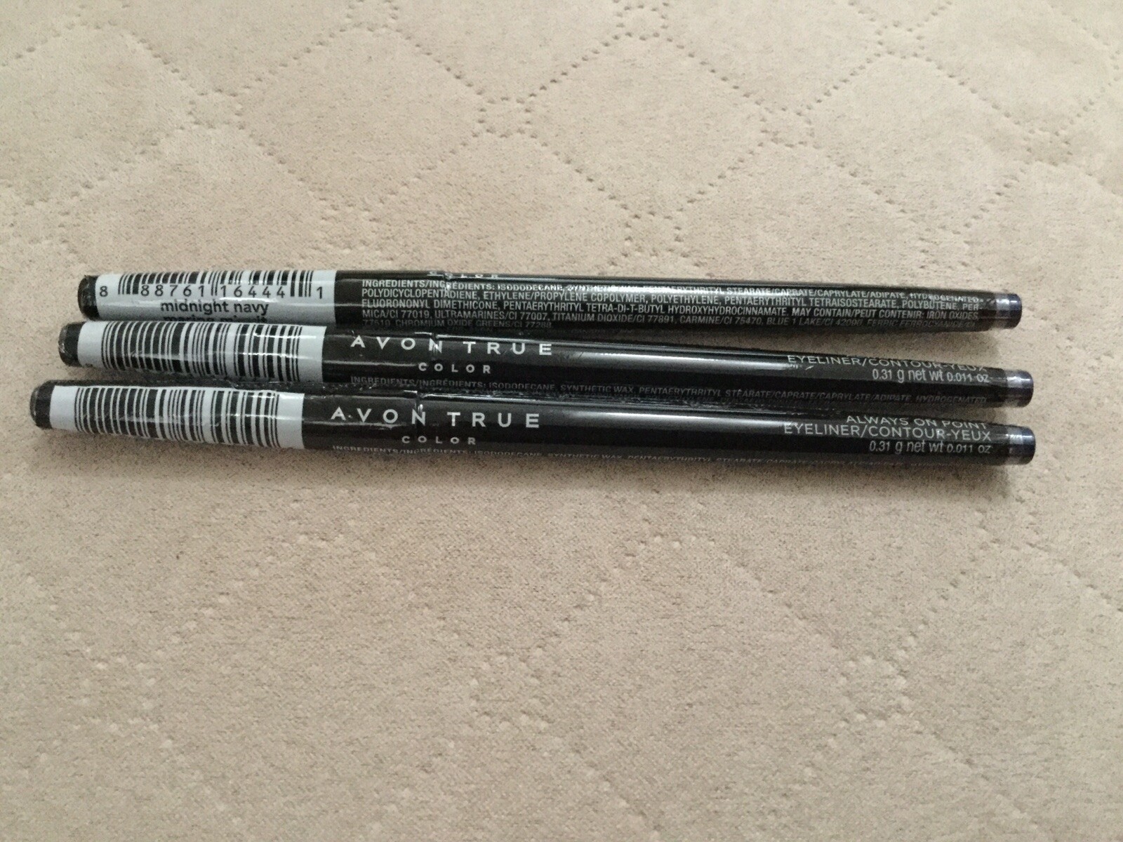 Avon True Color ~ Always On Point Eyeliner ~ MIDNIGHT NAVY ~ Lot of 3 Sealed