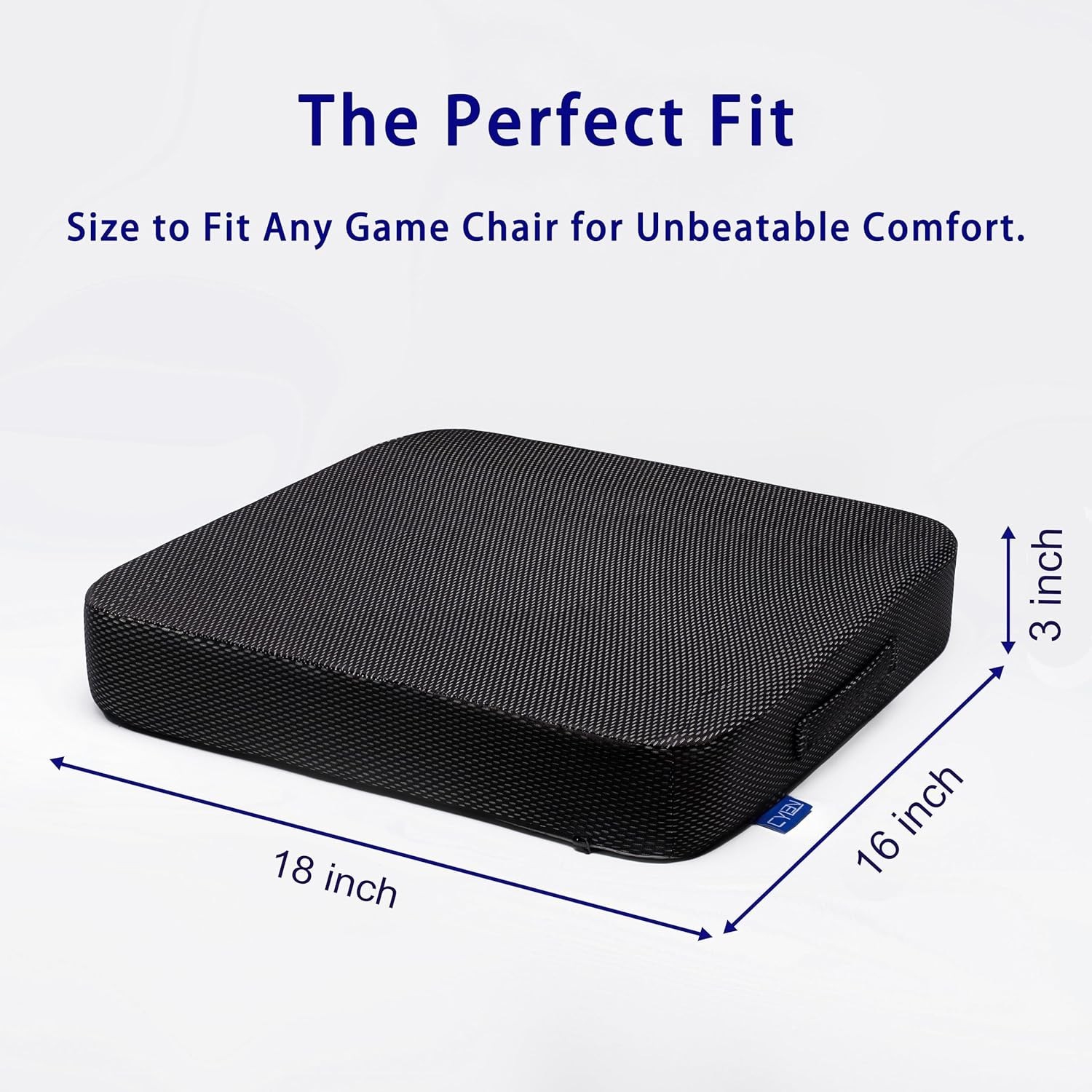 Ifoam Gel Infused Memory Foam Layer Wheelchair Cushion – Seat Cushion for Whe…