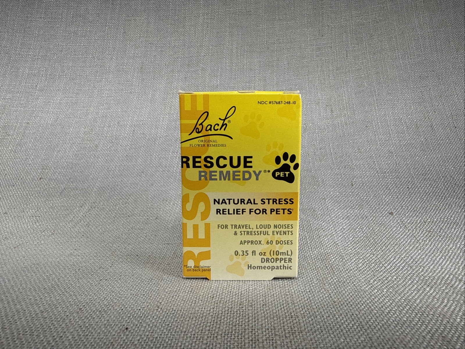 Bach RESCUE REMEDY Dropper Natural Stress Relief 0.35 fl oz 10mL Exp: 03/2029