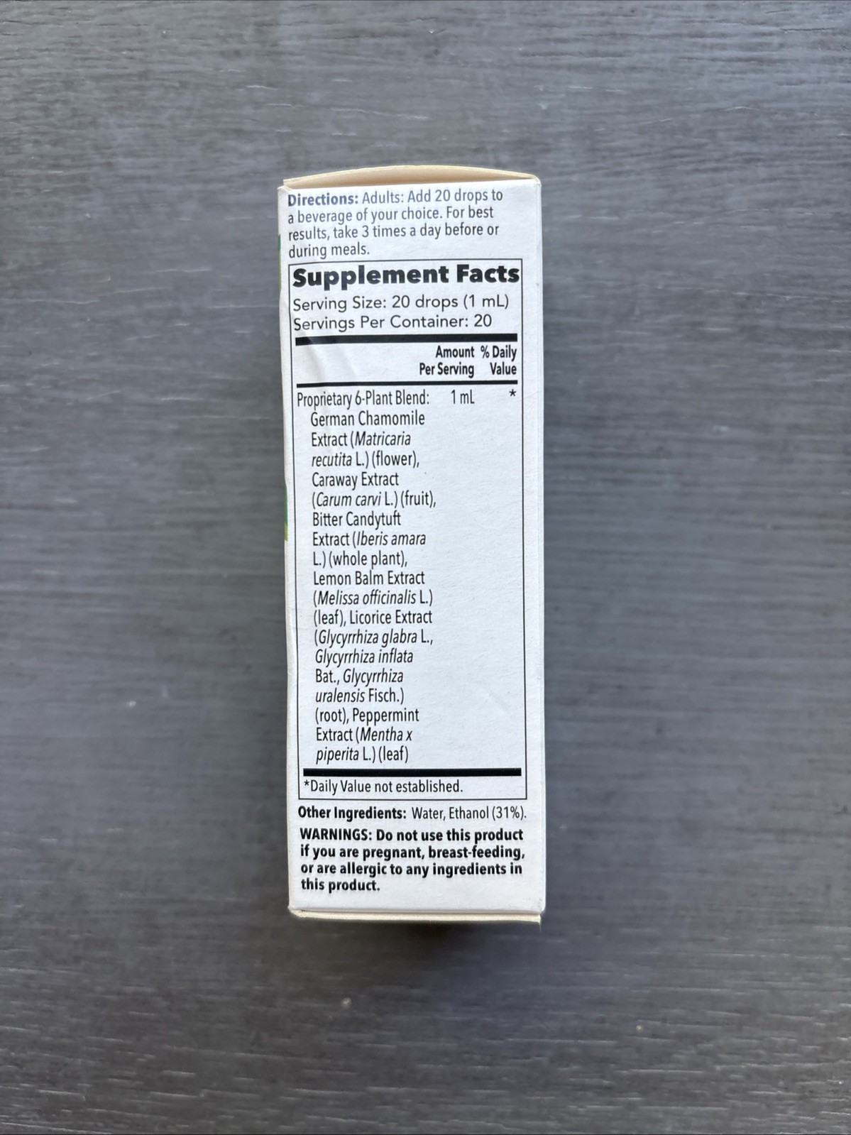 IBEROGAST Dual Action Digestive Relief .67oz LIQUID DROPS Herbal 8/2026