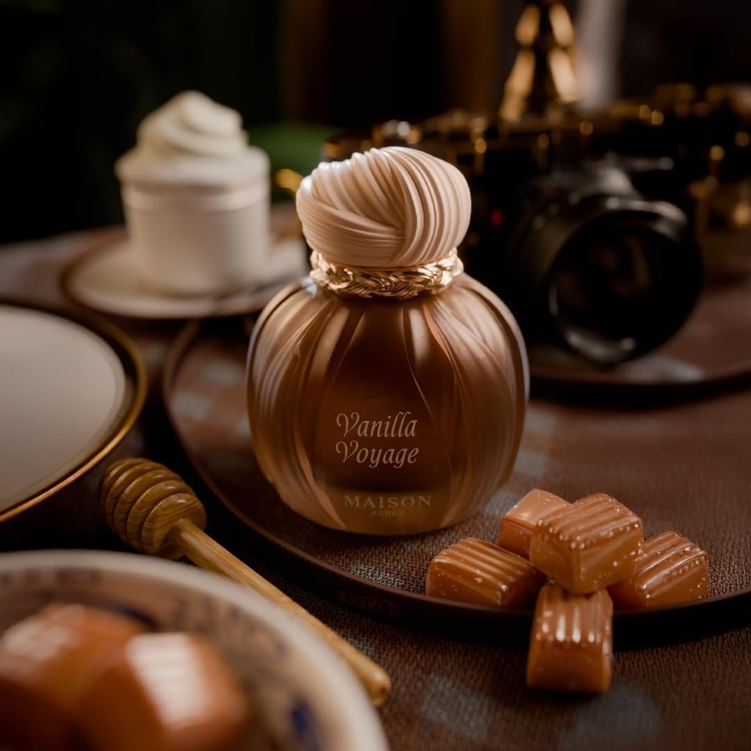 AROMA CONCEPTS Vanilla Voyage EDP 3.4 oz, Caramel, Jasmine, Tonka, Honey Notes