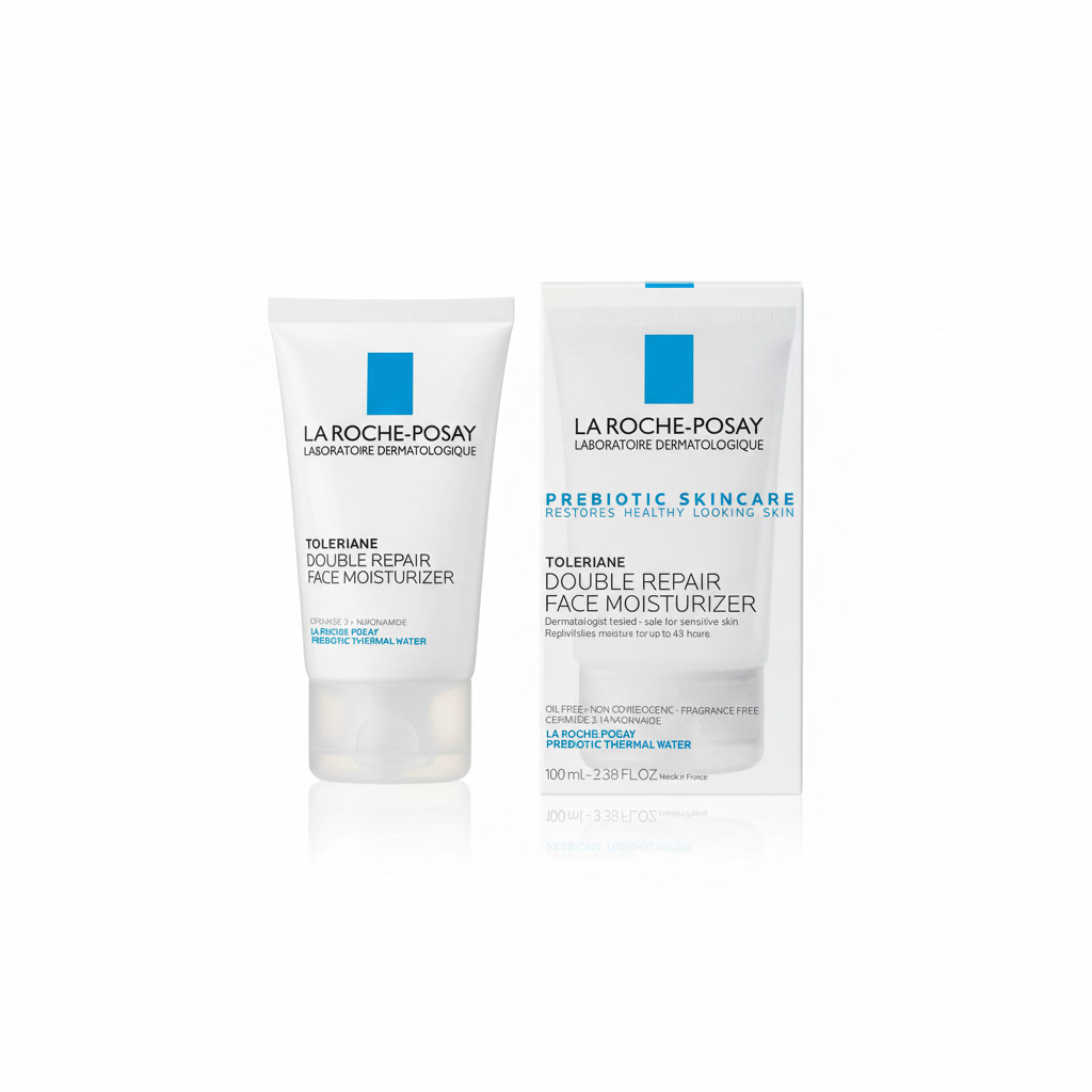 LA-ROCHE POSAY Toleriane Double Face Moisturizer Ceramide & Niacinamide 3.38oz
