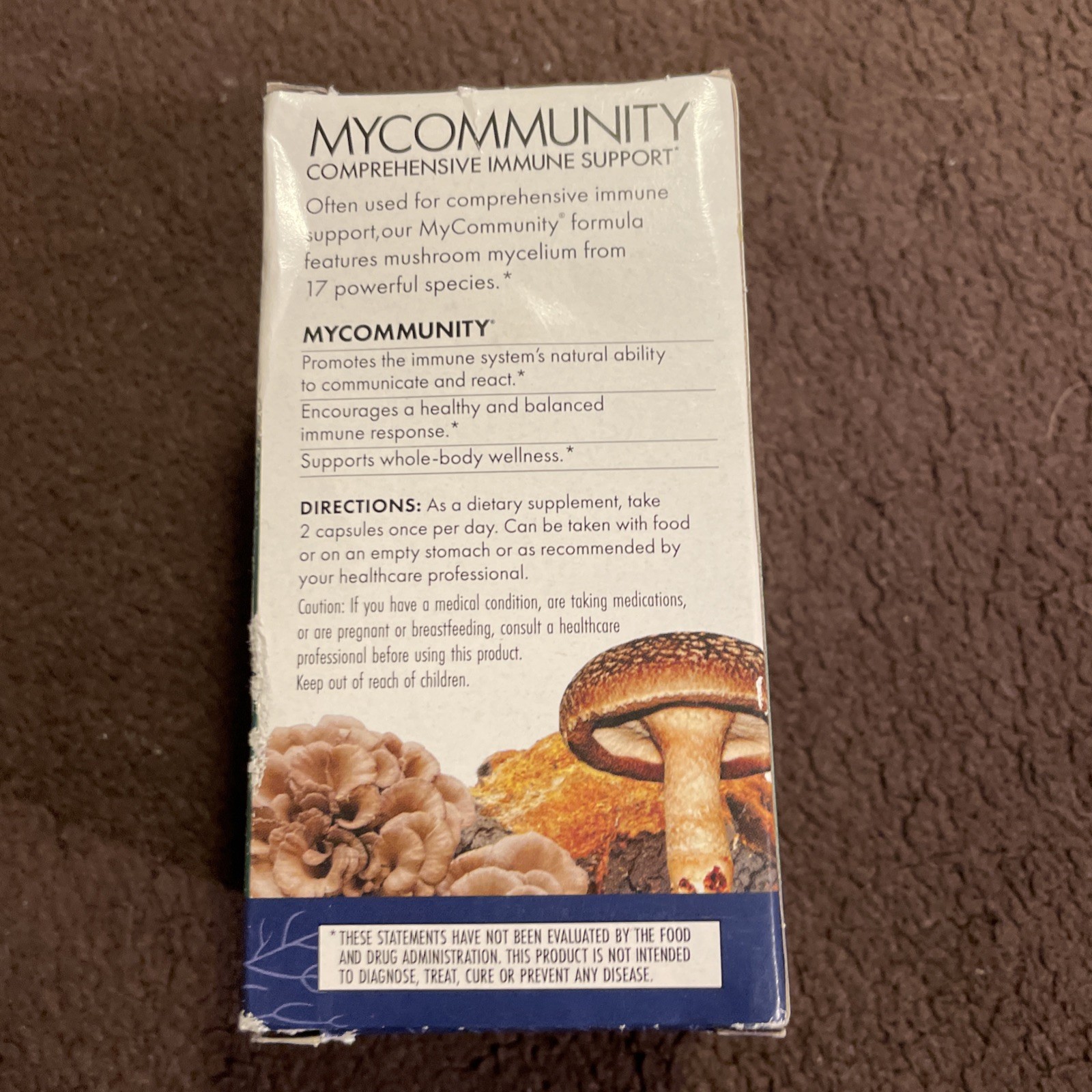 Host Defense Fungi Perfecti Host Defense MyCommunity – 120 Caps Exp 04/2026