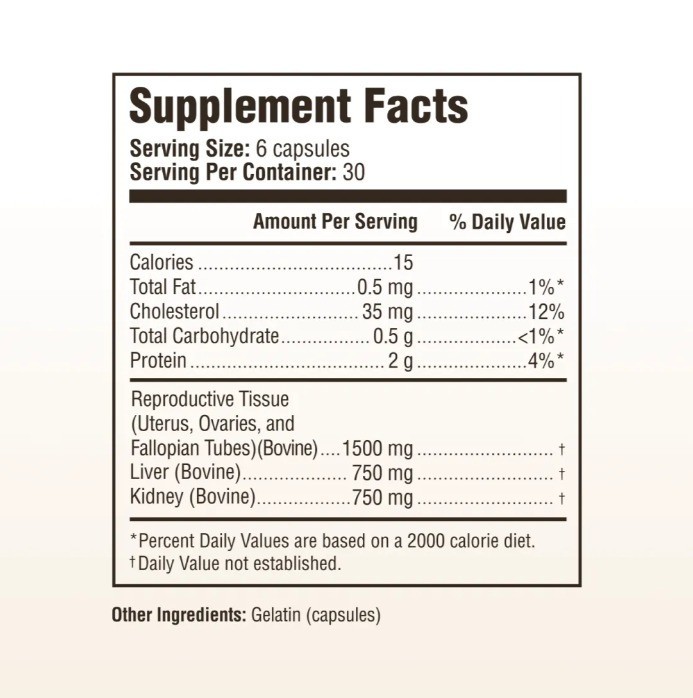 HEART & SOIL – 100% Grass Fed & Finished HER PACKAGE – 30 Day Supply