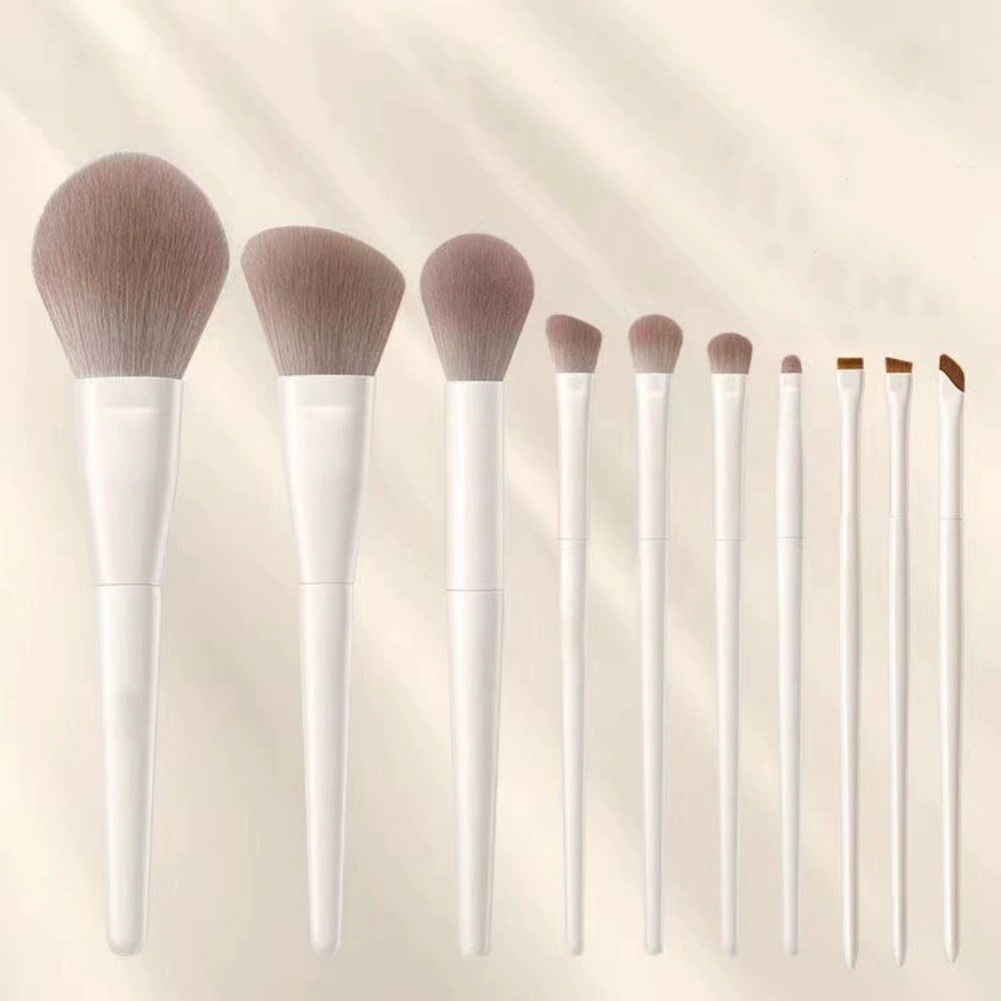 Makeup Brush Set Professional Synthetic Fiber Foundation Blush Eyeshadow Kit