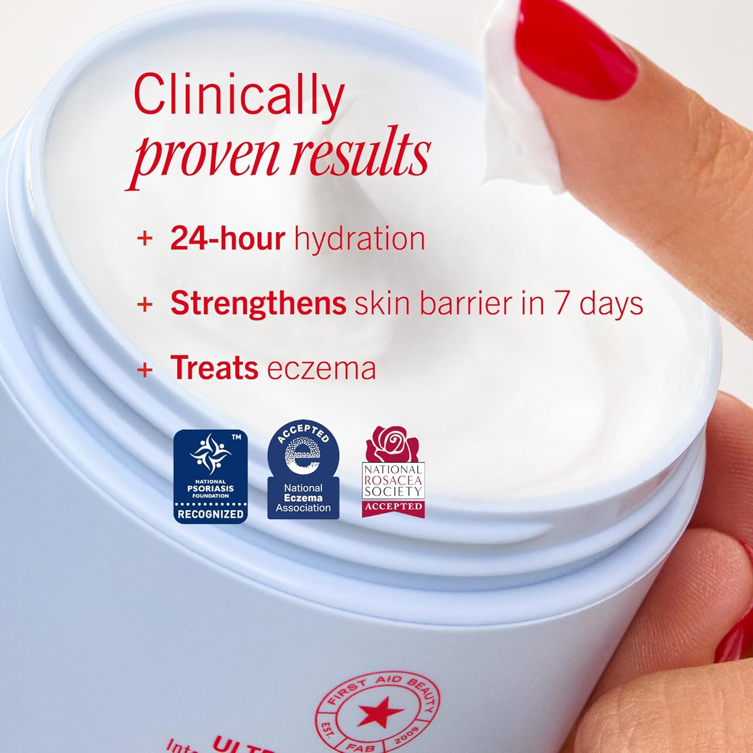 Ultra Repair Cream, Intense Hydration Face & Body Moisturizer with Colloidal Oat
