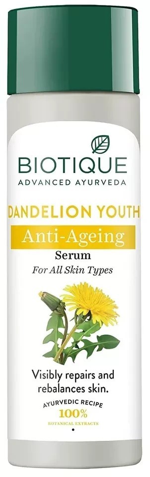 Biotique Dandelion Youth Serum For All Skin Types 190ml