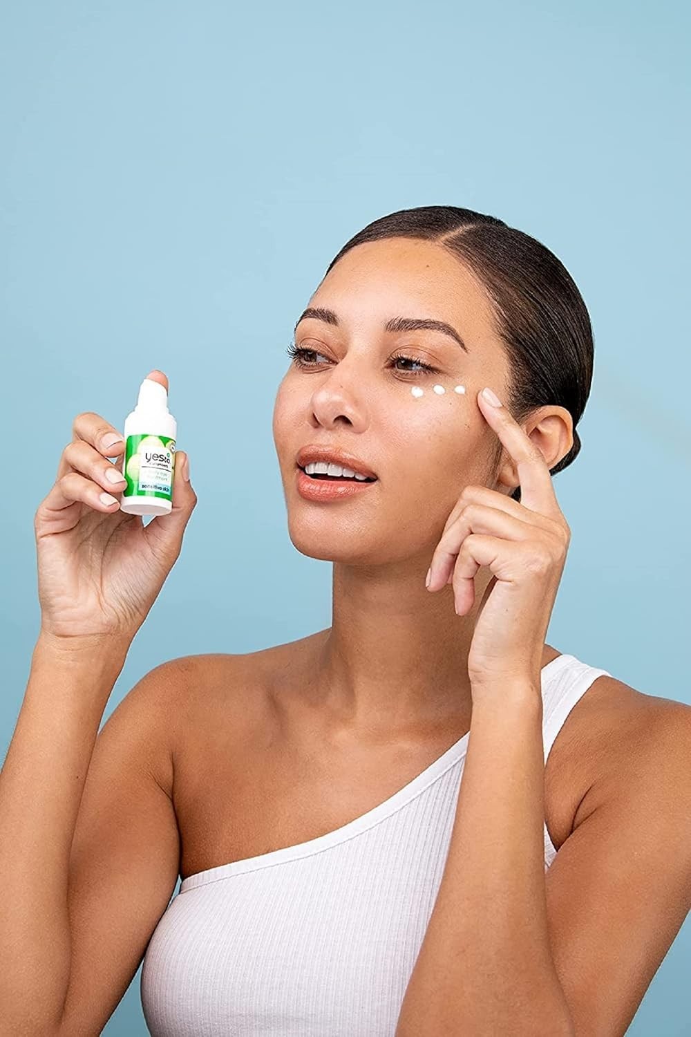 Yes To Cucumbers Daily Eye Treatment 0.5 Fl Oz Sensitive Skin Aloe Soothing