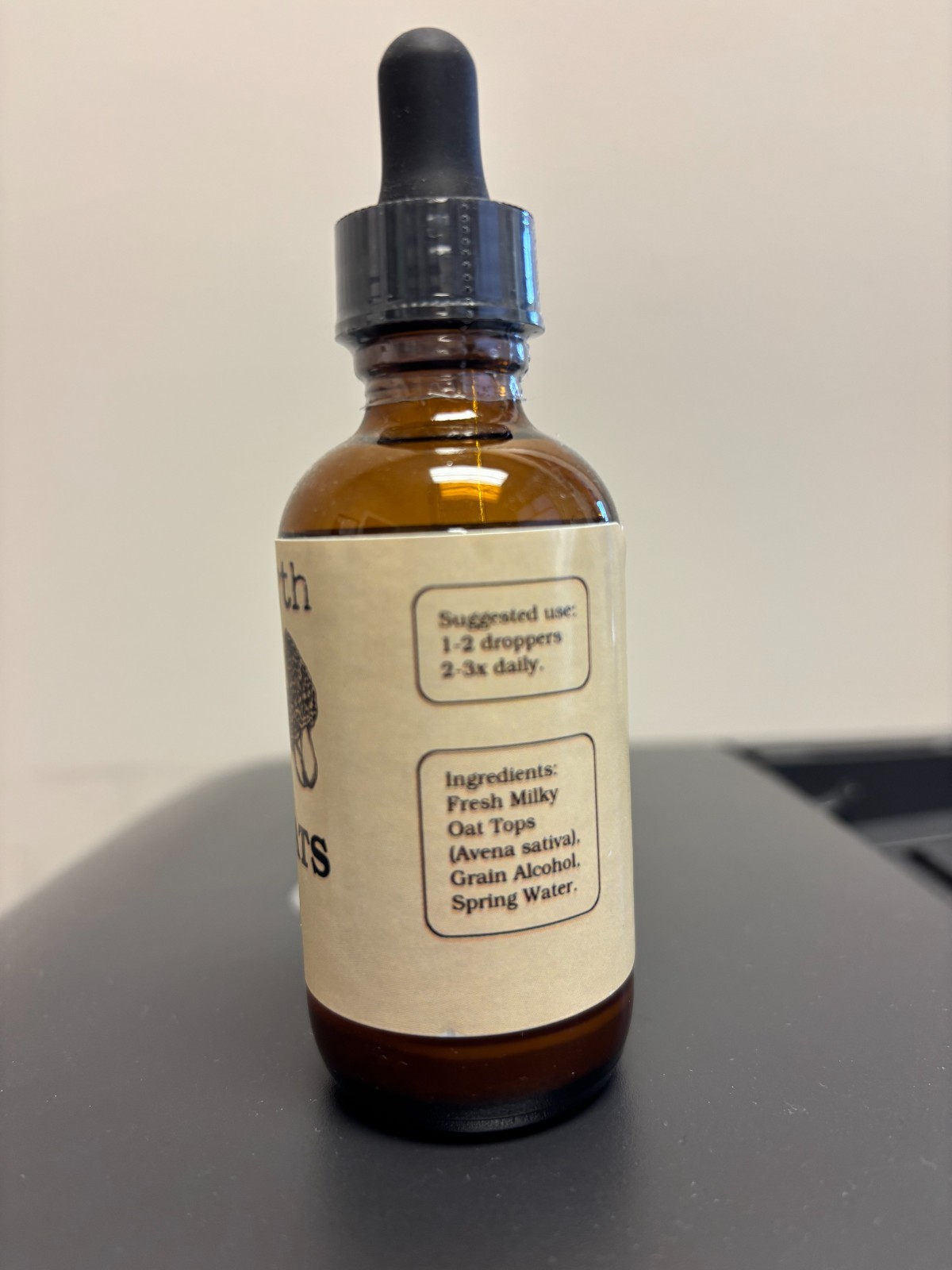 Fresh Milky Oat Tops Tincture 2 oz. Root & Earth (Avena sativa)