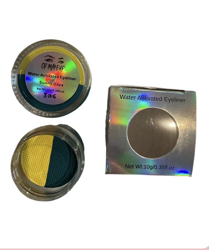 CR Makeup Water Activated Eyeliner Duo Yellow Green 10g/0.35 fl. oz