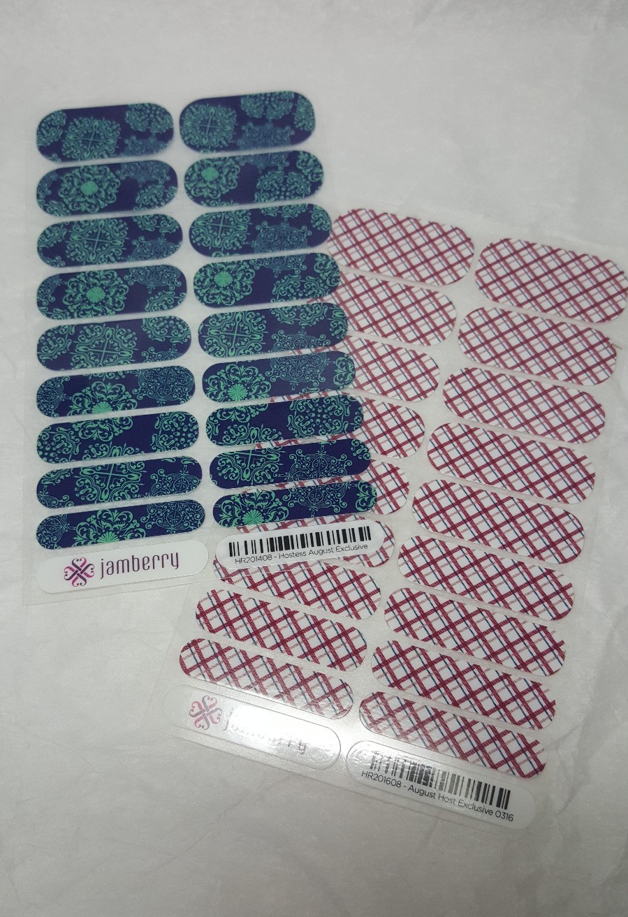 Jamberry Nail Wraps HOST EXCLUSIVE DESIGNS Buyer Choice Full Sheets New Package