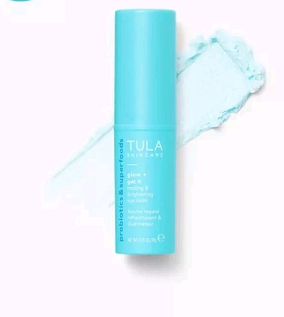 Tula Skincare Glow + Get It Cooling & Brightening Eye Balm 0.35 fl oz / 10 g