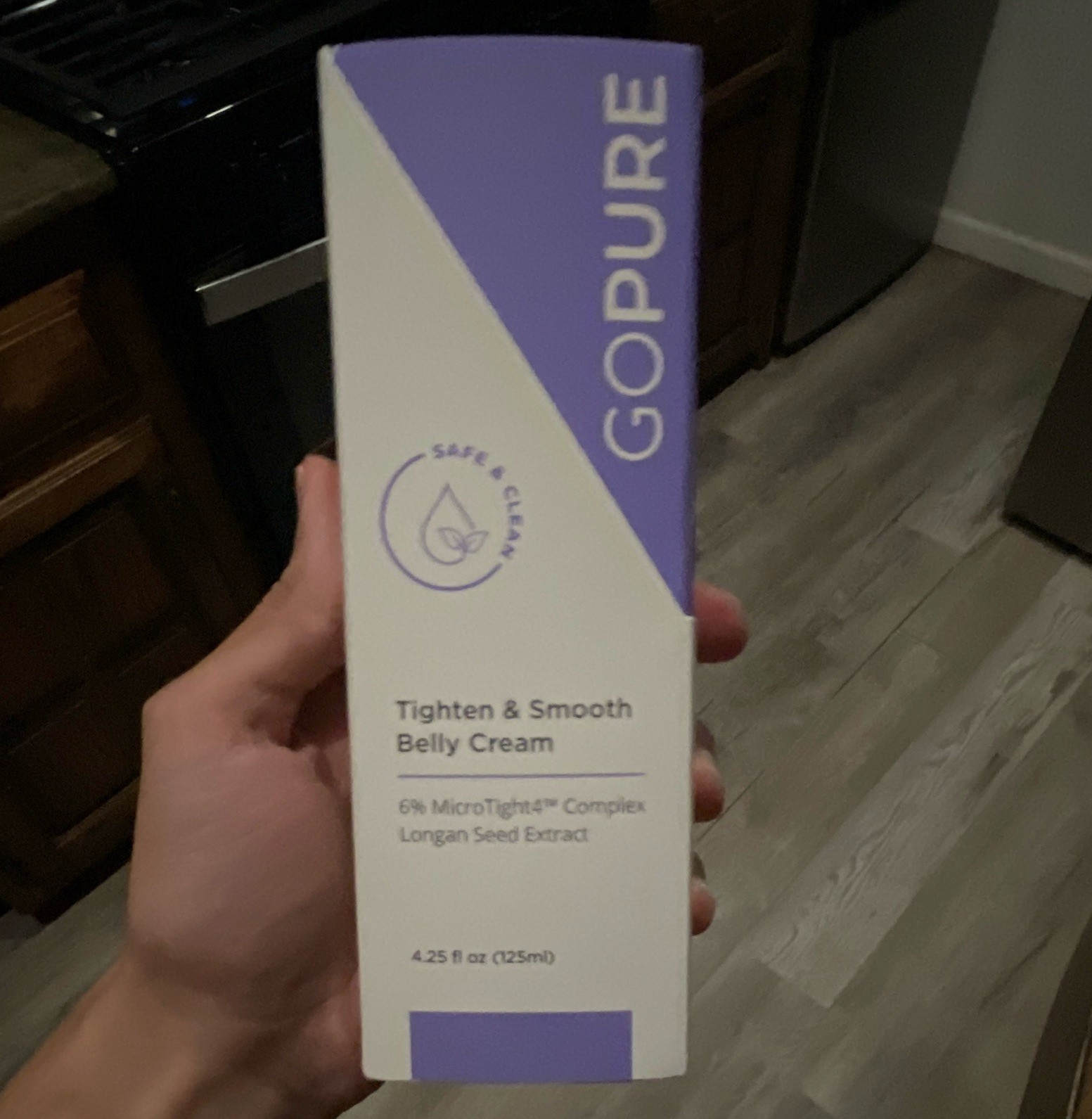 GOPURE Tighten & Smooth Belly Cream Longan Seed Extract 4.25 fl oz