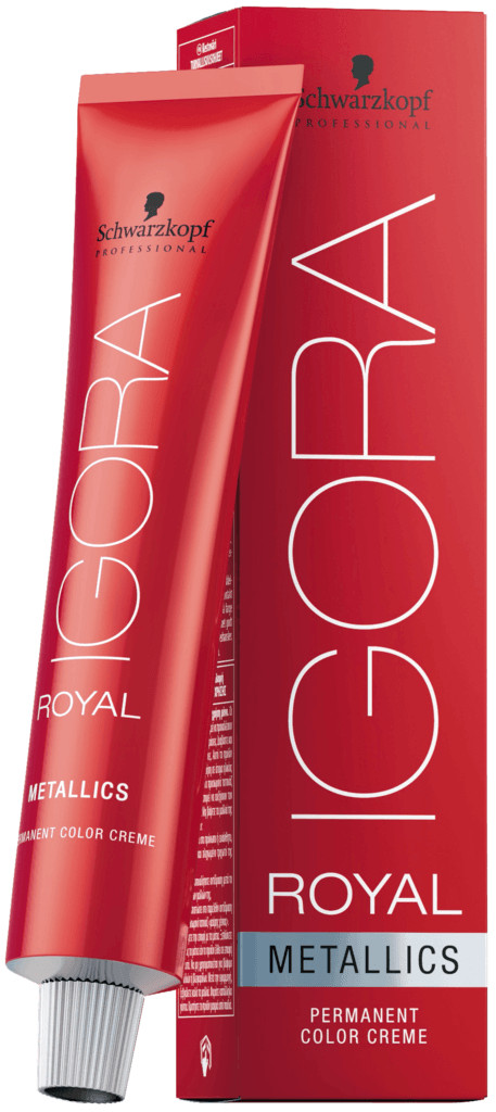 Schwazkopf IGORA ROYAL METALLICS Permanent Hair Color Creme~ 2.1 fl. oz. / 60 ml