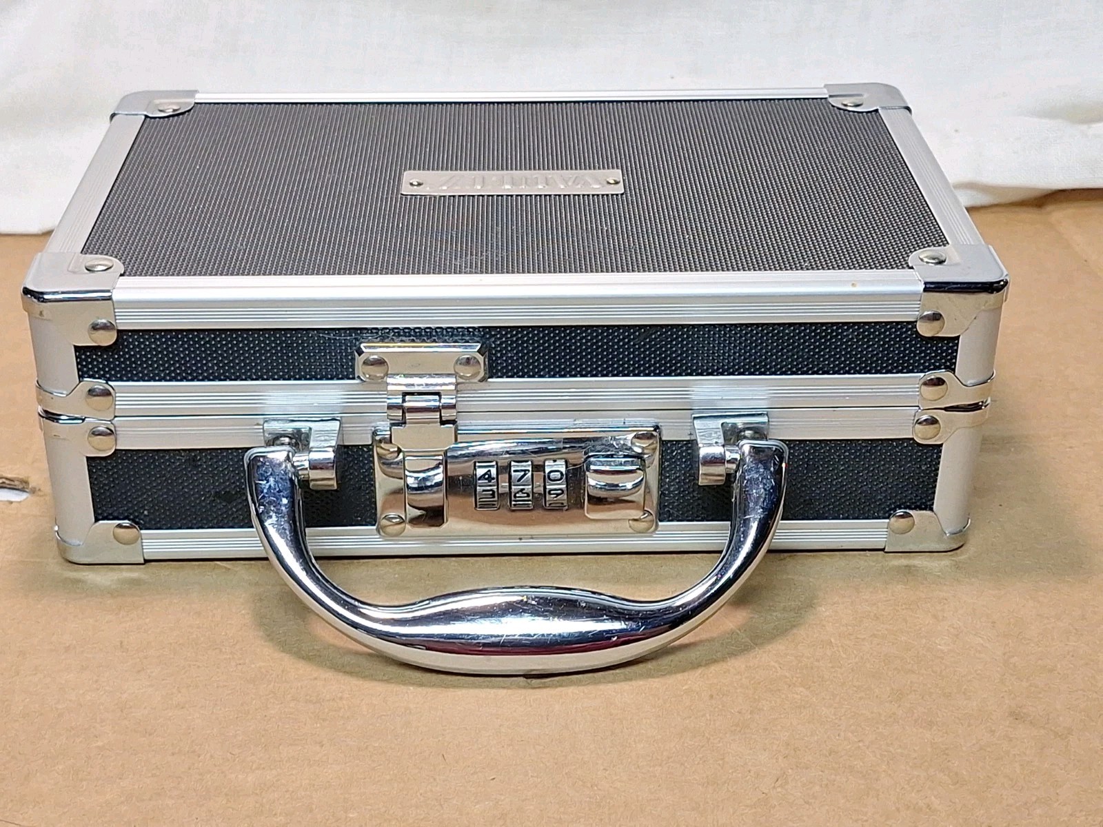 VAULTZ Combination Lock Box Locking Portable Case 8.25 x 5 x 2.75