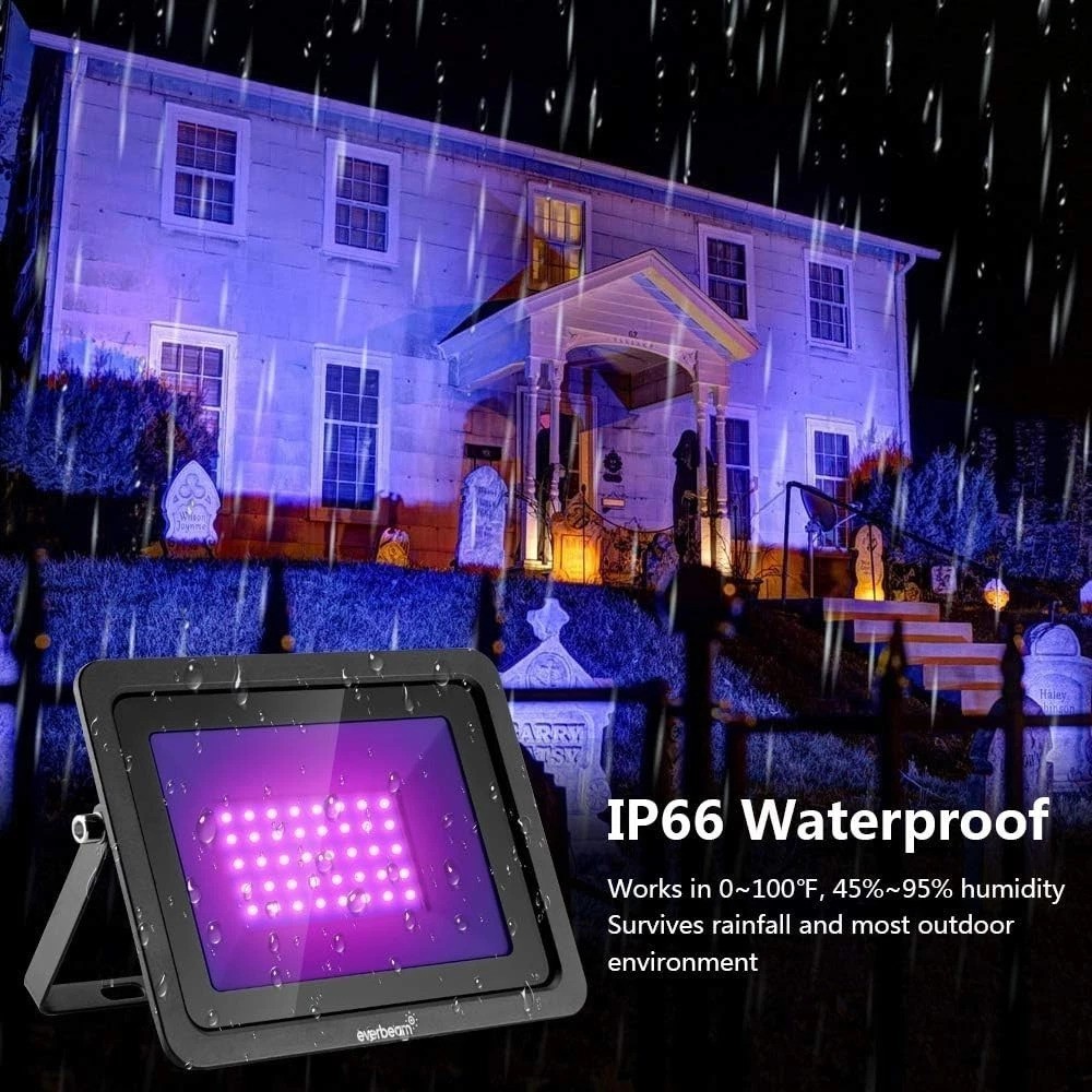 Durable 100W 365nm UV LED Black Light – Perfect for Indoor and Outdoor Use