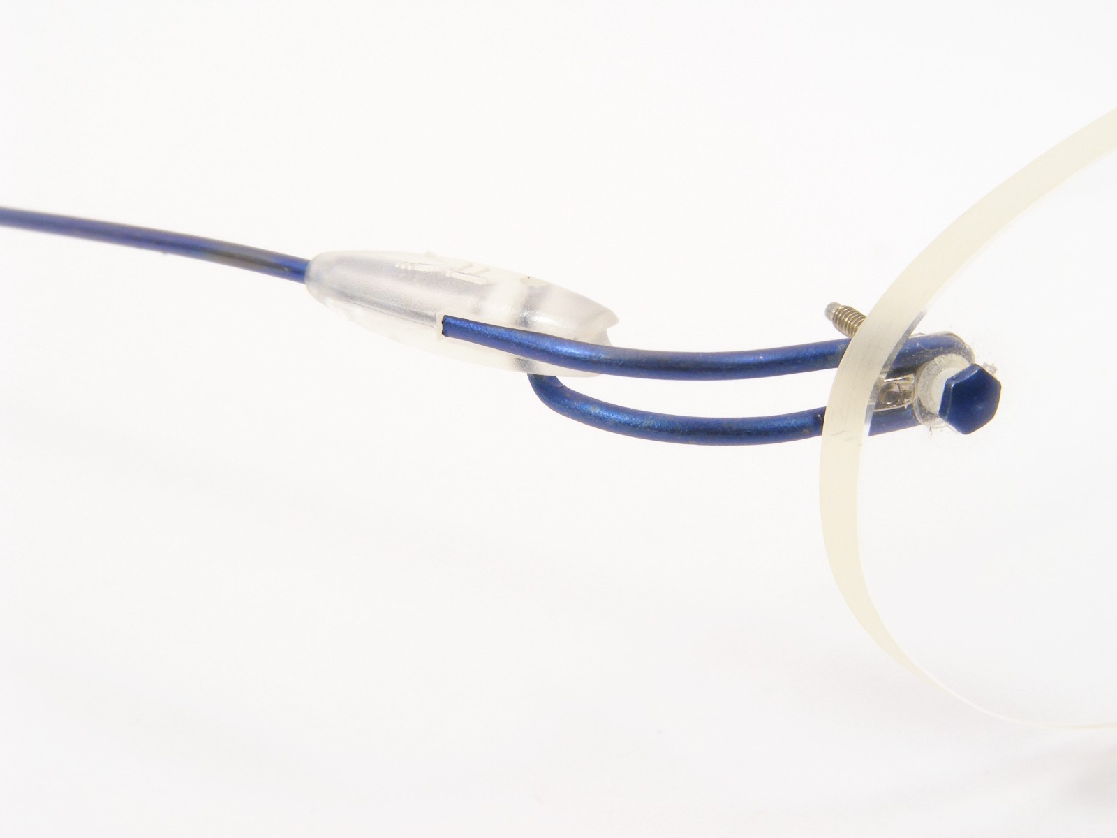 Vintage Thorsten Kürzeder Kurzeder Blue UNIQUE RARE EYEGLASSES GLASSES (NOTES)