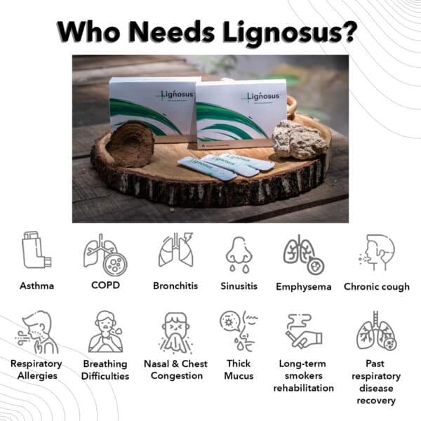 Lignosus Natural Lung Health Support 30 Sachets Exp 09/2027 – NEW- FAST SHIPPING