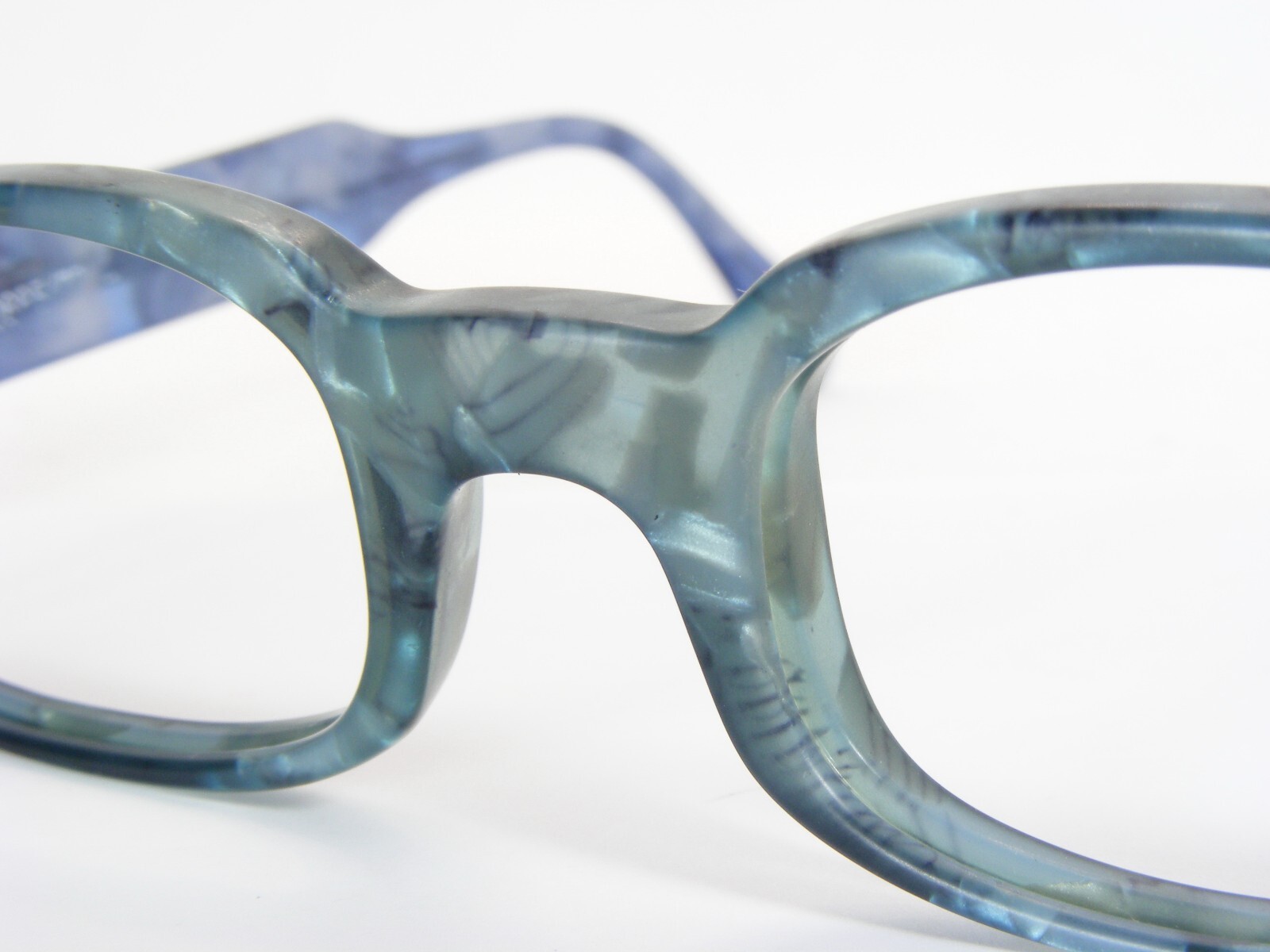 Cecile 182-0-0665/77 Matt Seafoam Green /Blue UNIQUE RARE EYEGLASSES 48-20-140mm