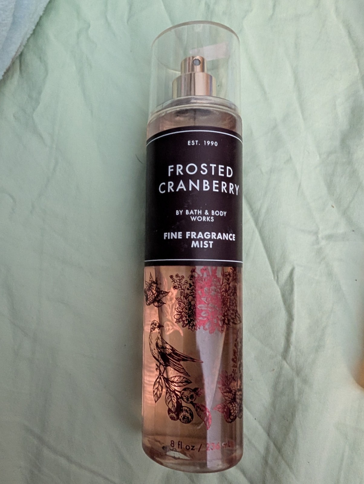 Bath & Body Works FROSTED CRANBERRY Fine Fragrance Mist Body Spray 8 oz