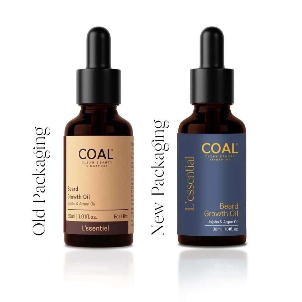 Coal Clean Beauty Beard Growth Oil For All Skin Types 30ml