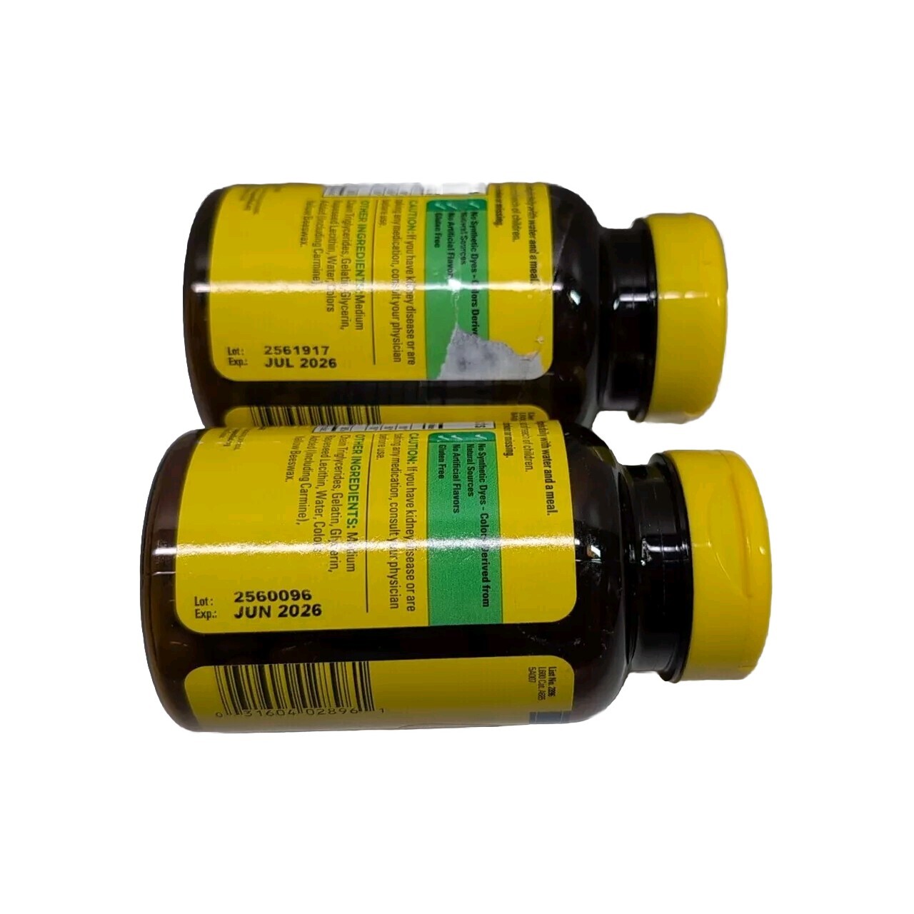 2 Nature Made Magnesium Citrate 250mg, 60 Softgels Each. Exp 04/2026+