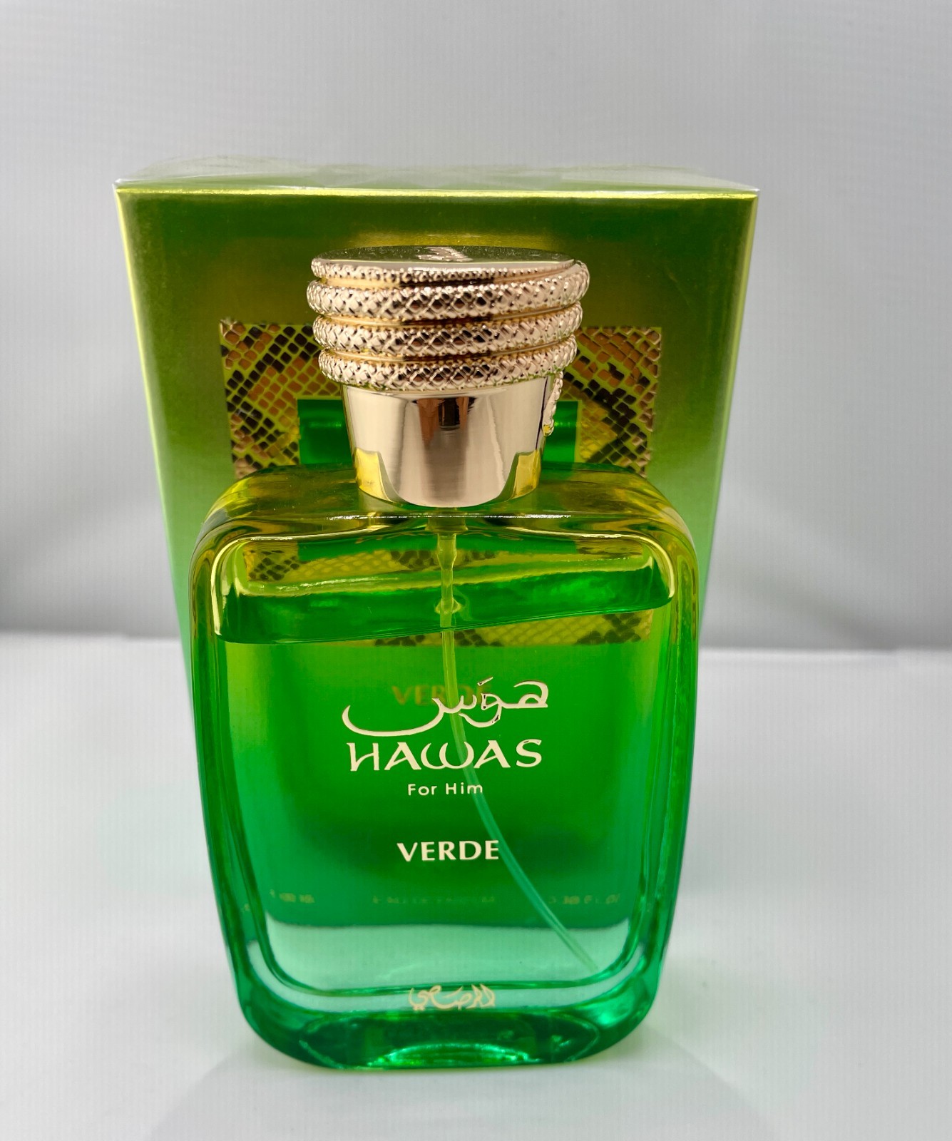 Rasasi Hawas Verde Eau de Parfum for Men 100ml / 3.38 fl oz