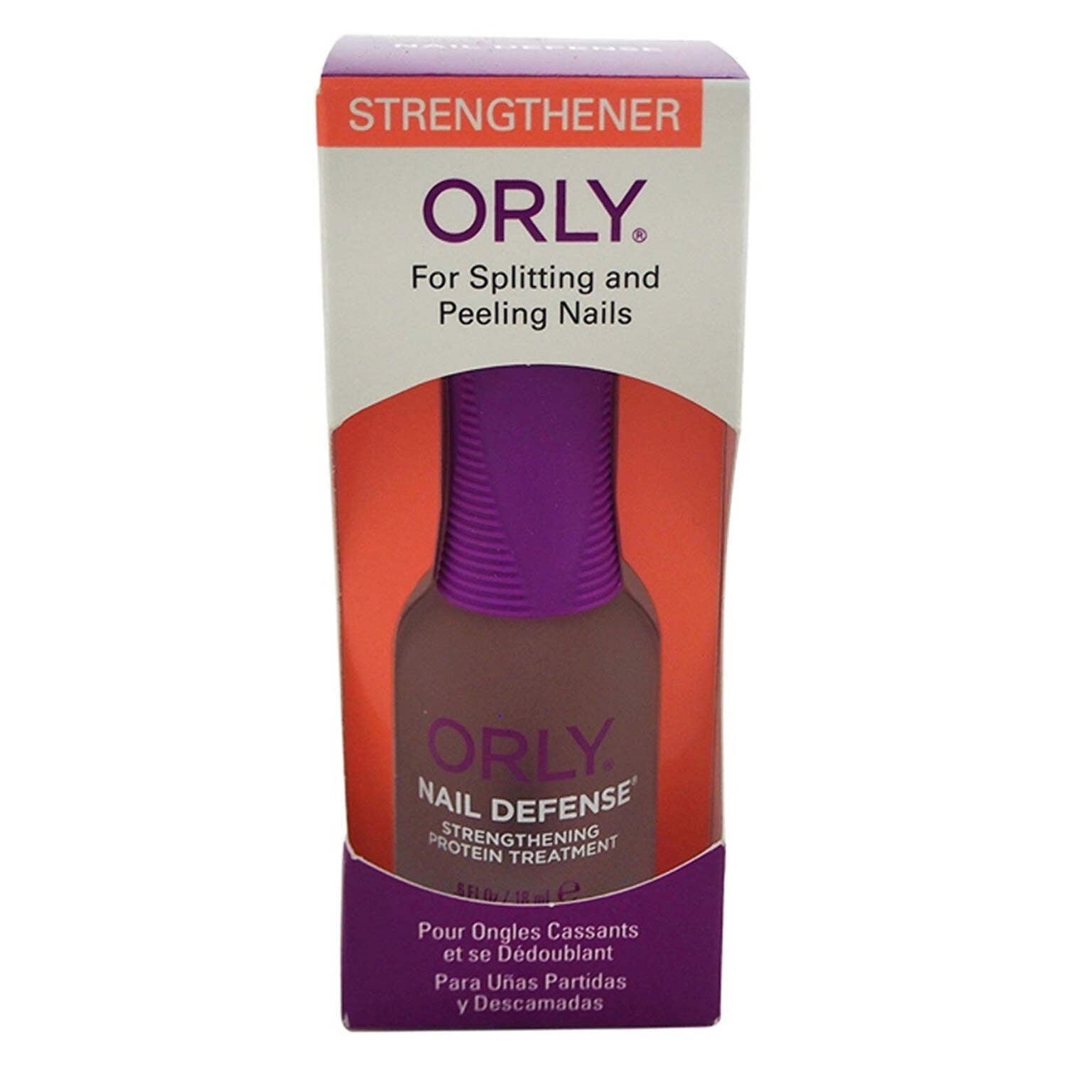 Orly NAIL DEFENSE Strengthening protein treatment 0.6 oz