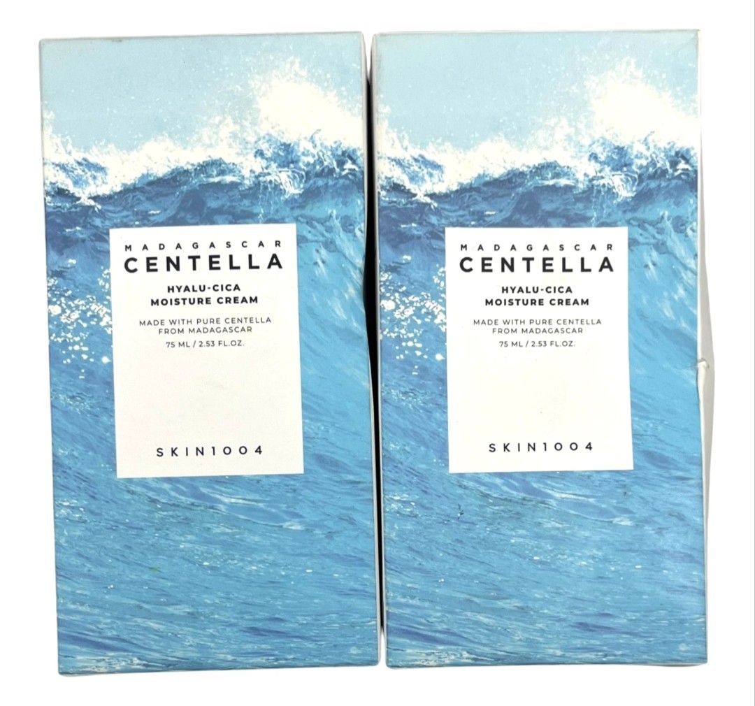 Madagascar Centella Hyalu-Cica Moisture Cream 2.53 oz SKIN1004 – LOT of 2