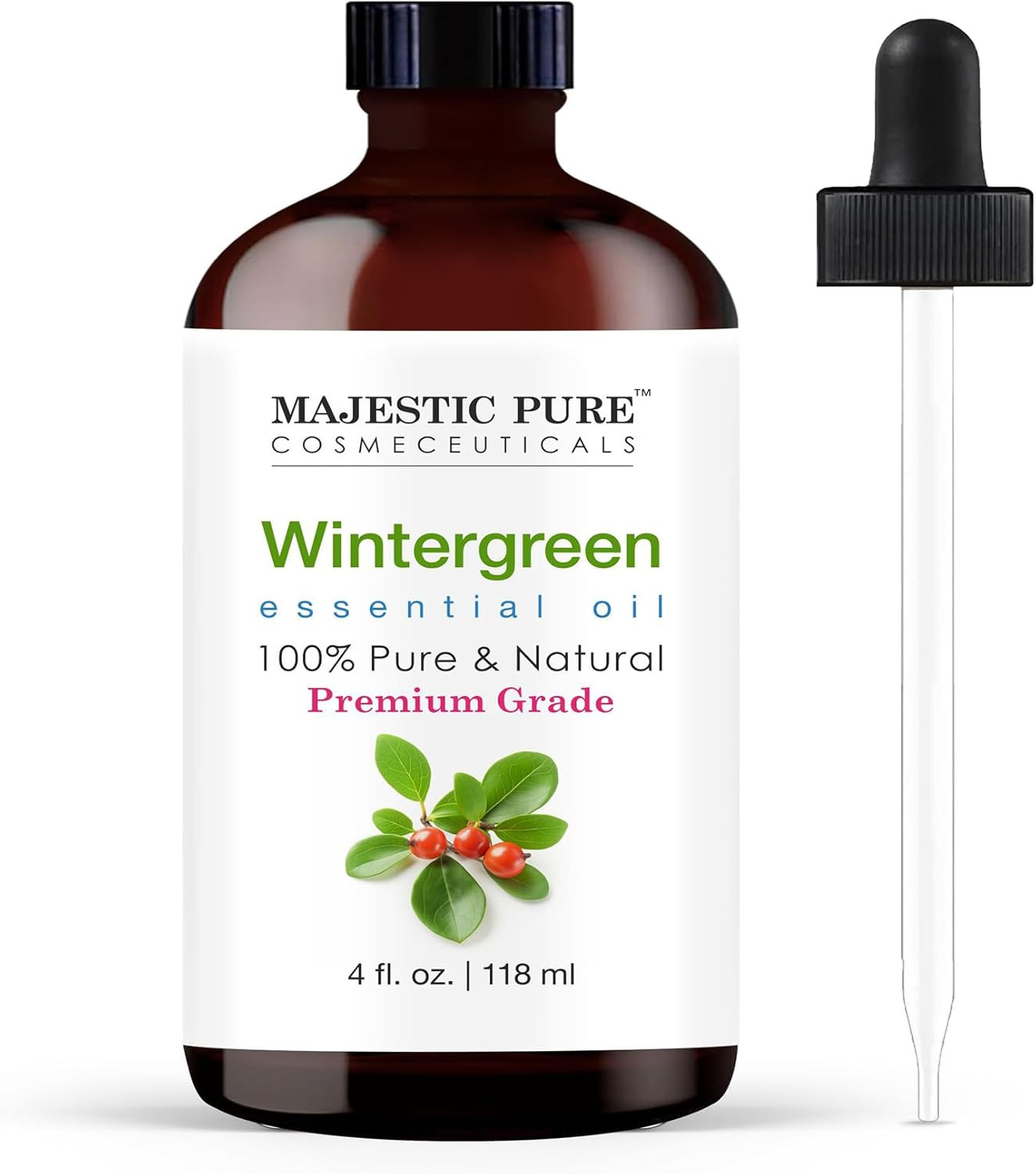 Essential Oil with Glass Dropper – 100% Pure and Natural – Essential Oils for Di