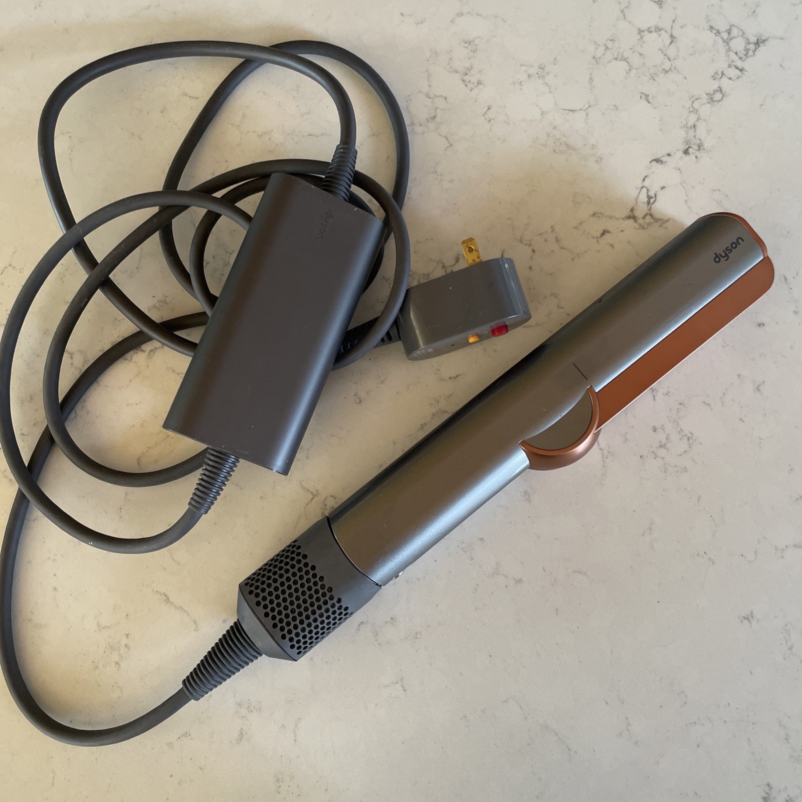 Dyson Airstrait Straightener – Nickel/Copper – Used, Working