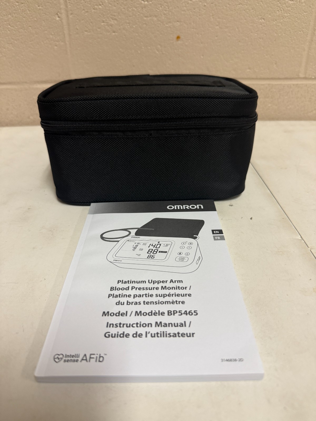 OMRON Platinum Blood Pressure Monitor, Upper Arm Cuff, Digital Bluetooth Blood P