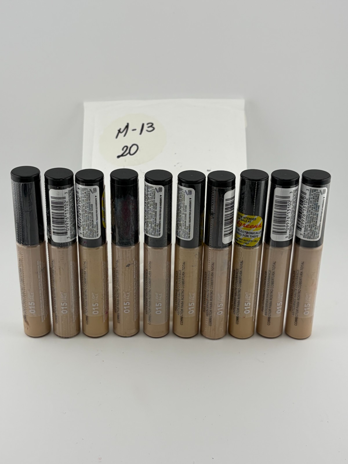 New Revlon ColorStay Full Coverage Concealer Makeup 18M 015 Light – Set of 10