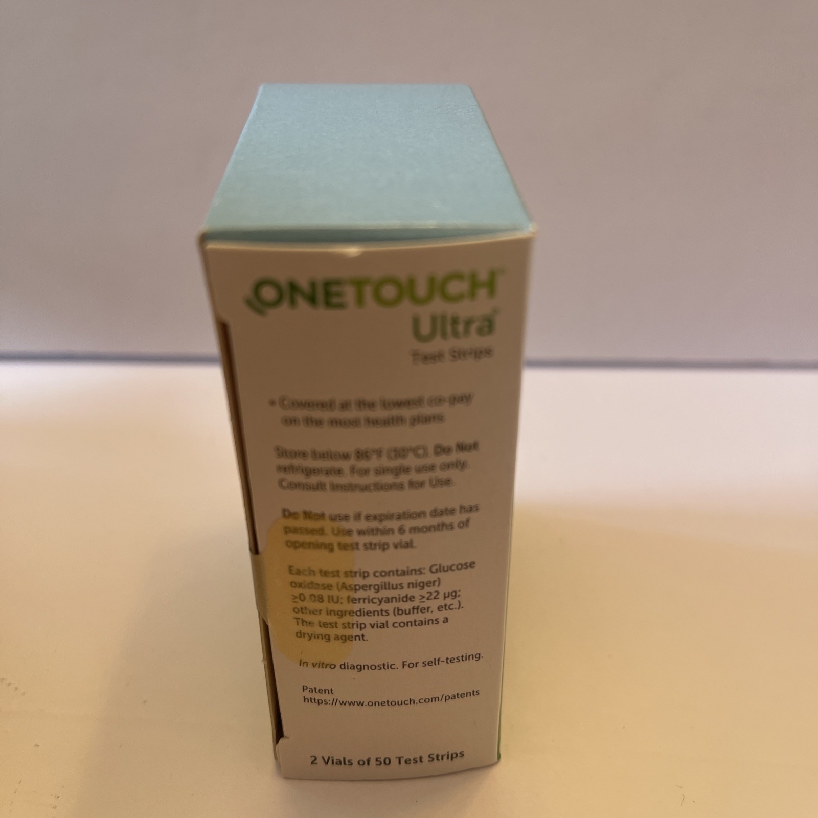 New Sealed AUTH. ONE TOUCH Ultra 100 Test Strips Exp 09/2024 S