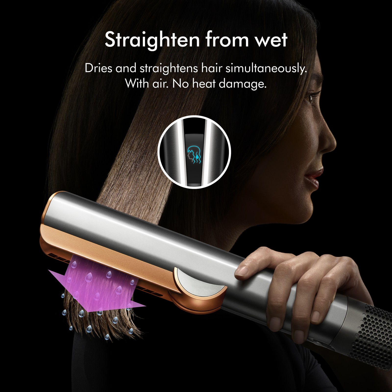Dyson Airstrait™ Straightener | Nickel/Copper | Refurbished