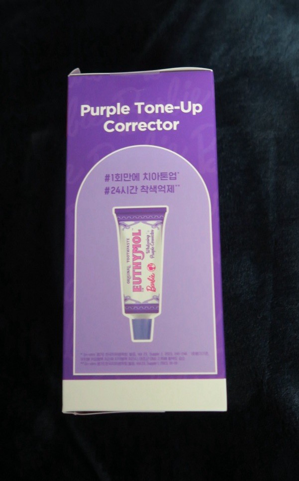 Euthymol x Barbie Purple Whitening Toothpaste 106g + Pouch Limited OLIVEYOUNG
