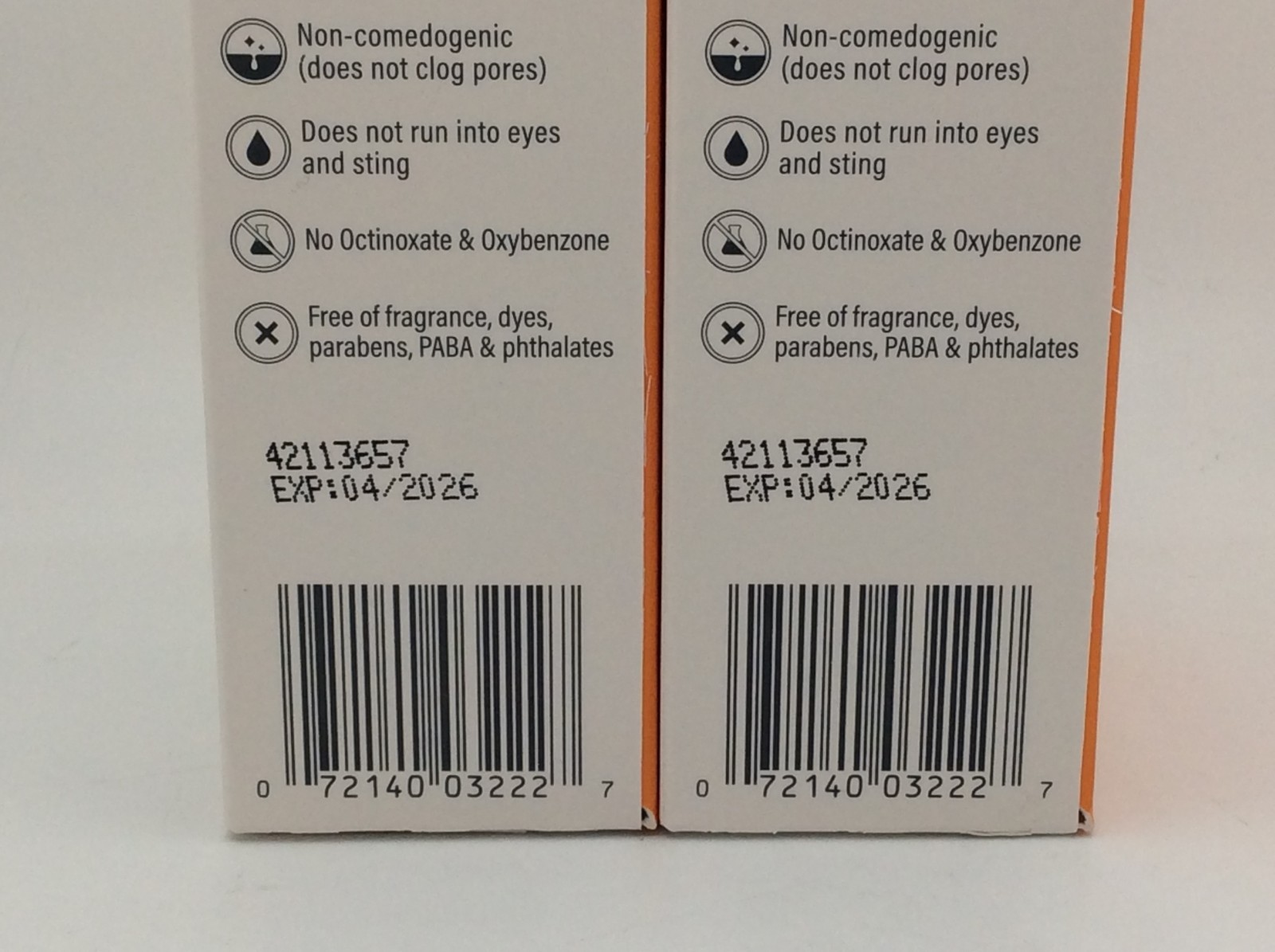 Eucerin Sun Age Defense SPF 50 Face Sunscreen Lotion, 2.5 oz, 04/2026, 2/BOXES