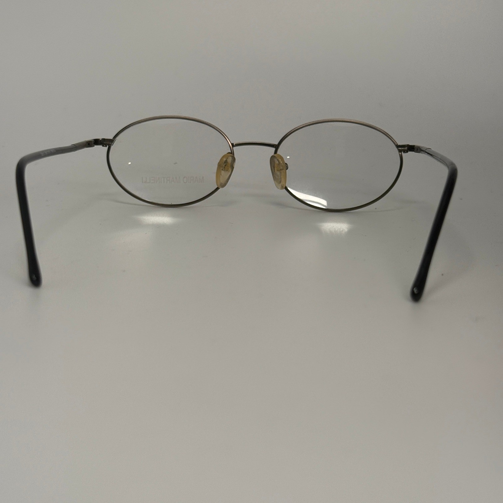 Mario Martinelli Malibu Eyeglass Frames Brown Oval 48-18 M.BROWN Vintage Style
