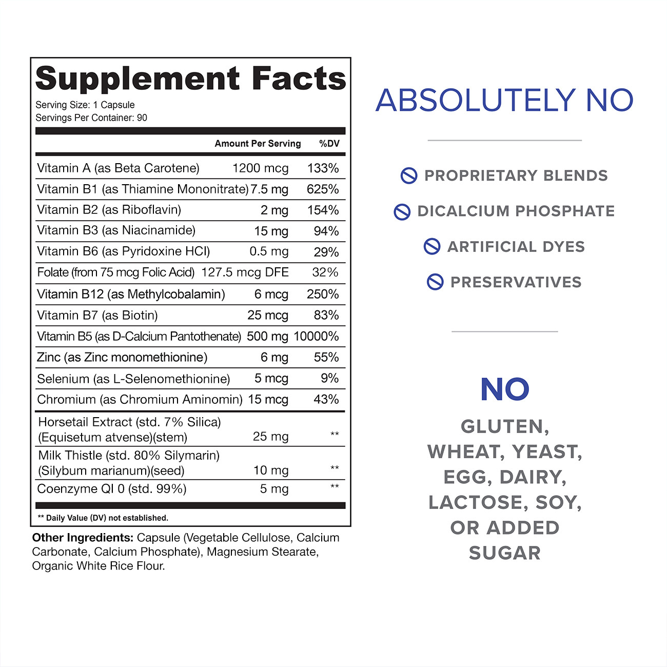 ClearZine: Most Powerful Acne & Clear Skin Supplement for Teens & Adults, 90 ct.