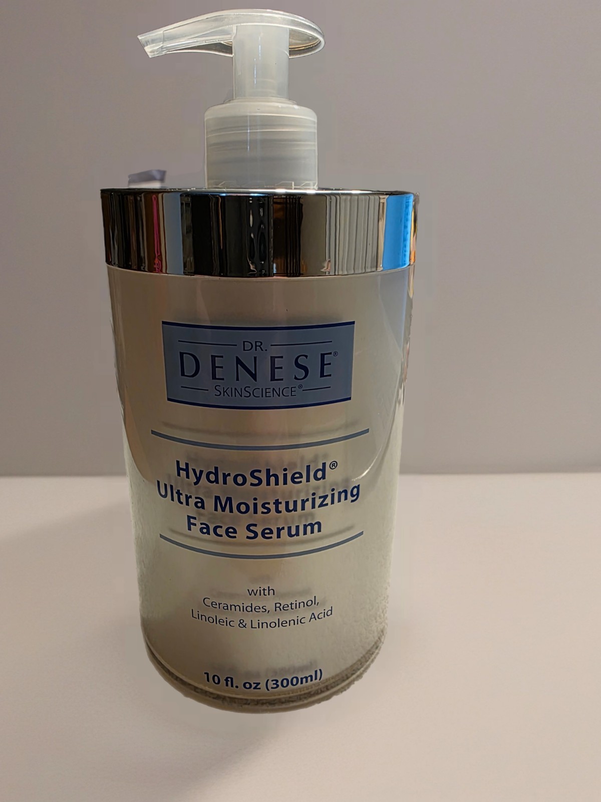 Dr. Denese Hydroshield Ultra Moisturizing Face Serum, Jumbo 10 fl oz., New