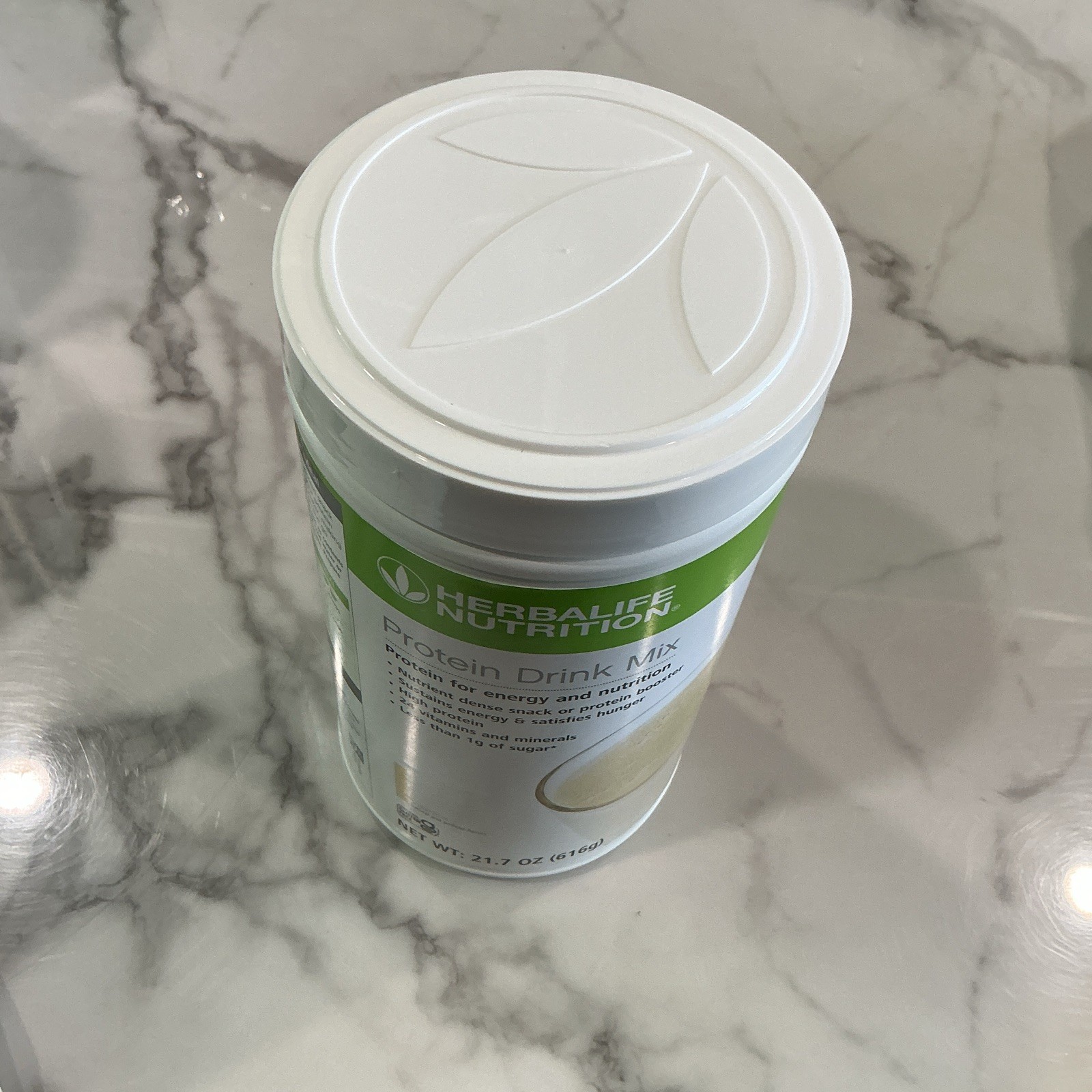 Herbalife Protein Drink Mix Vanilla Energy Nutrition Supplement 21.7oz