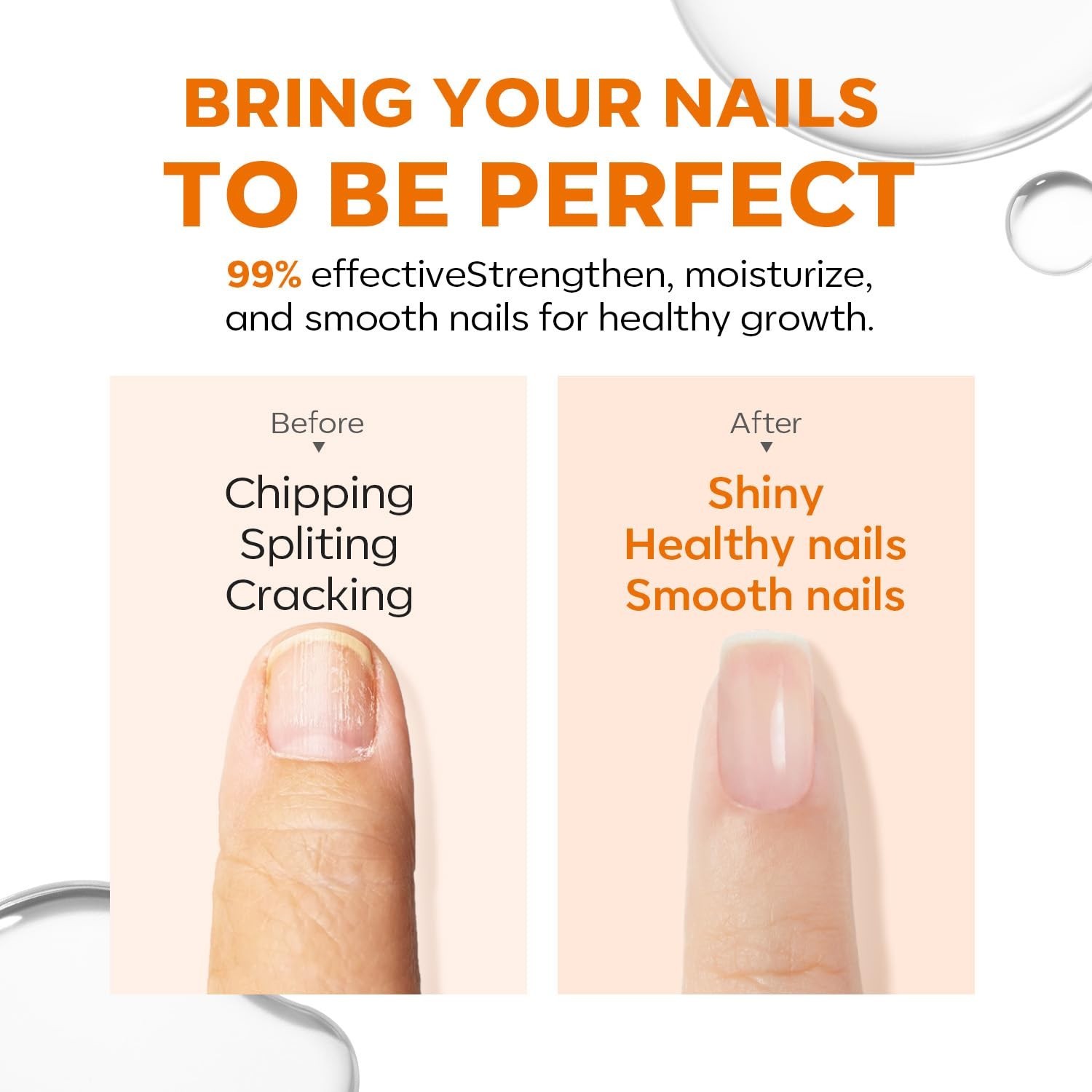 Nail Strengthener & Growth Clear Polish – Extra Strong Nail Repair & Hardener 15