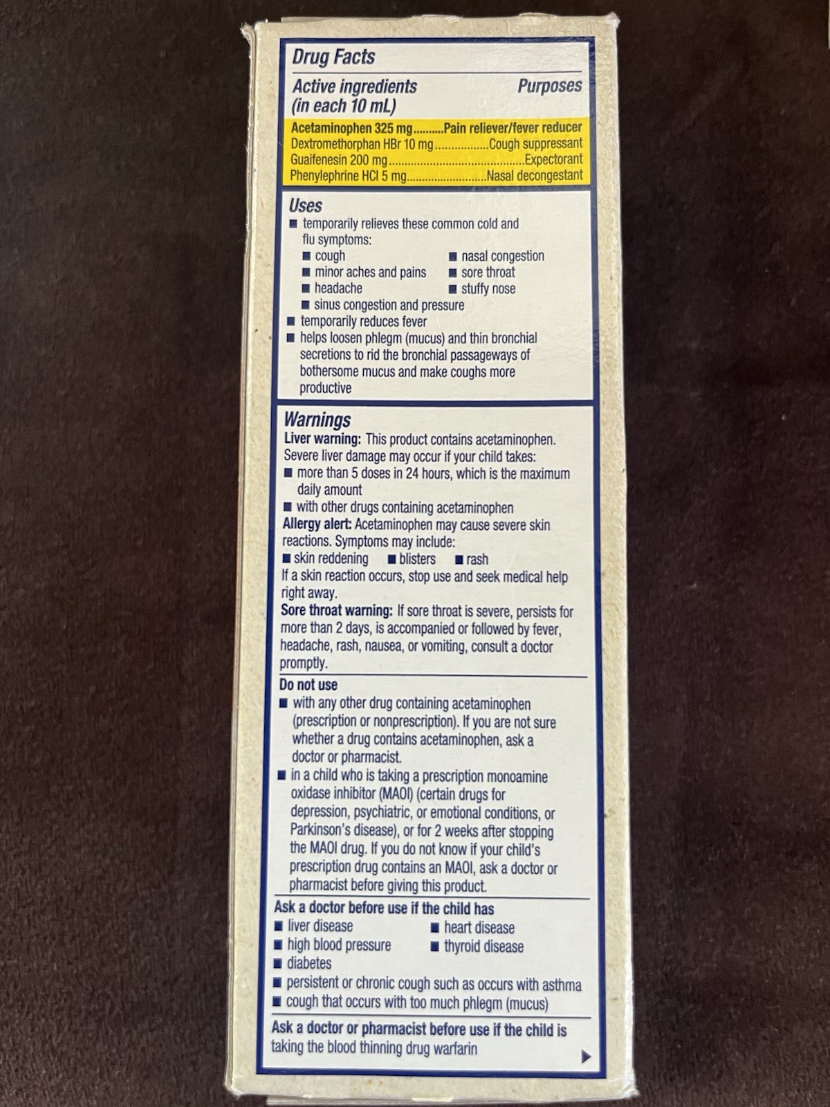 2x Mucinex Children`s MultiSymptom Cold & Sore Throat Elderberry 4oz Exp.10/26