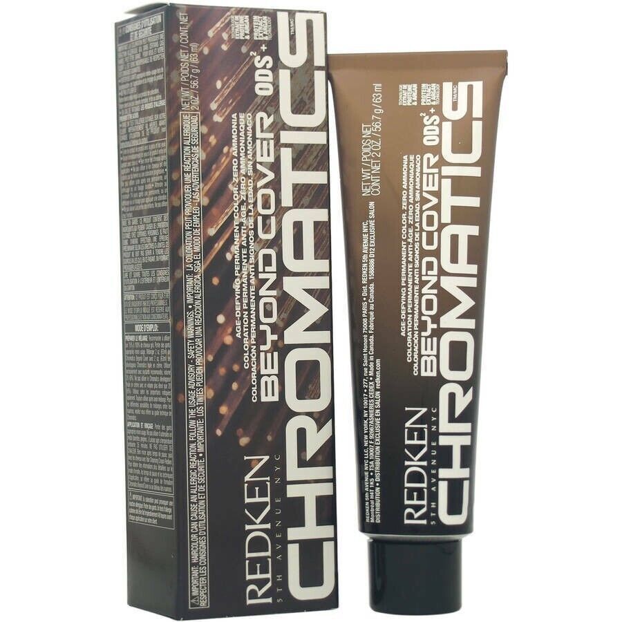 REDKEN BEYOND COVER CHROMATICS Professional Cream Hair Color ~ 2.1 fl. oz.