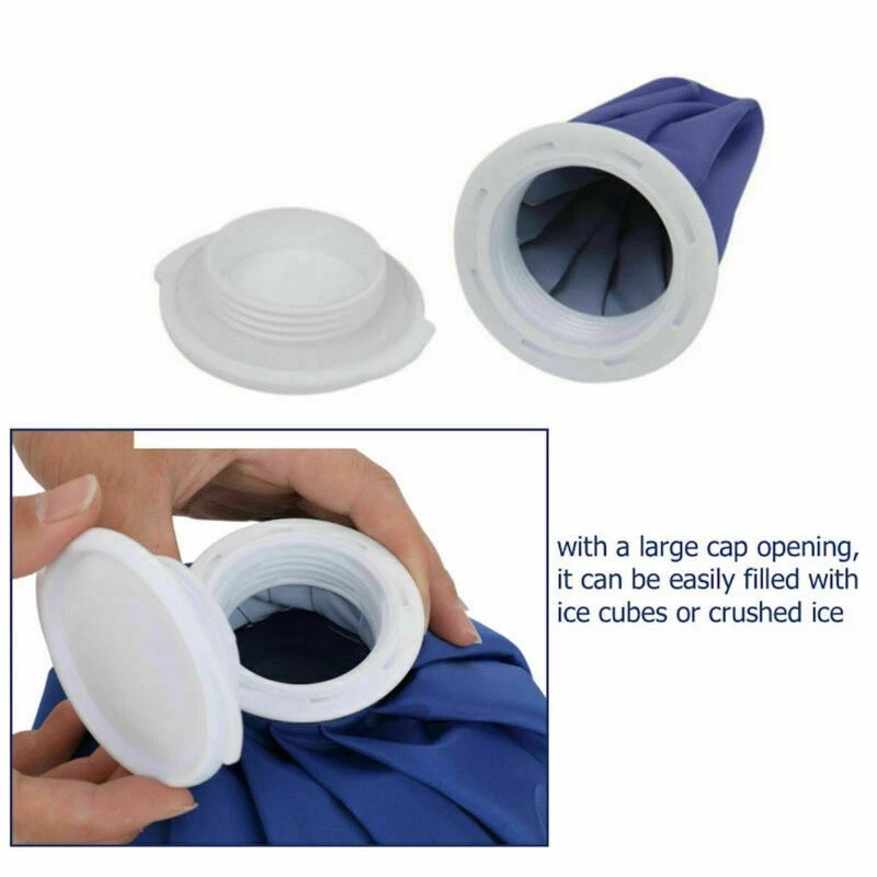 3PCS Ice Bags Packs Knee Neck Reusable Cold Relief Pain Headache Sport Injury US