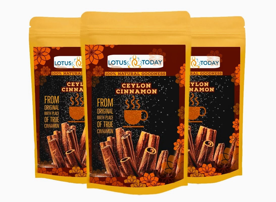 Pure Cinnamon | Ceylon Cinnamon Chai Delicious Detox Tea | 21 Tea Bags | Crispy