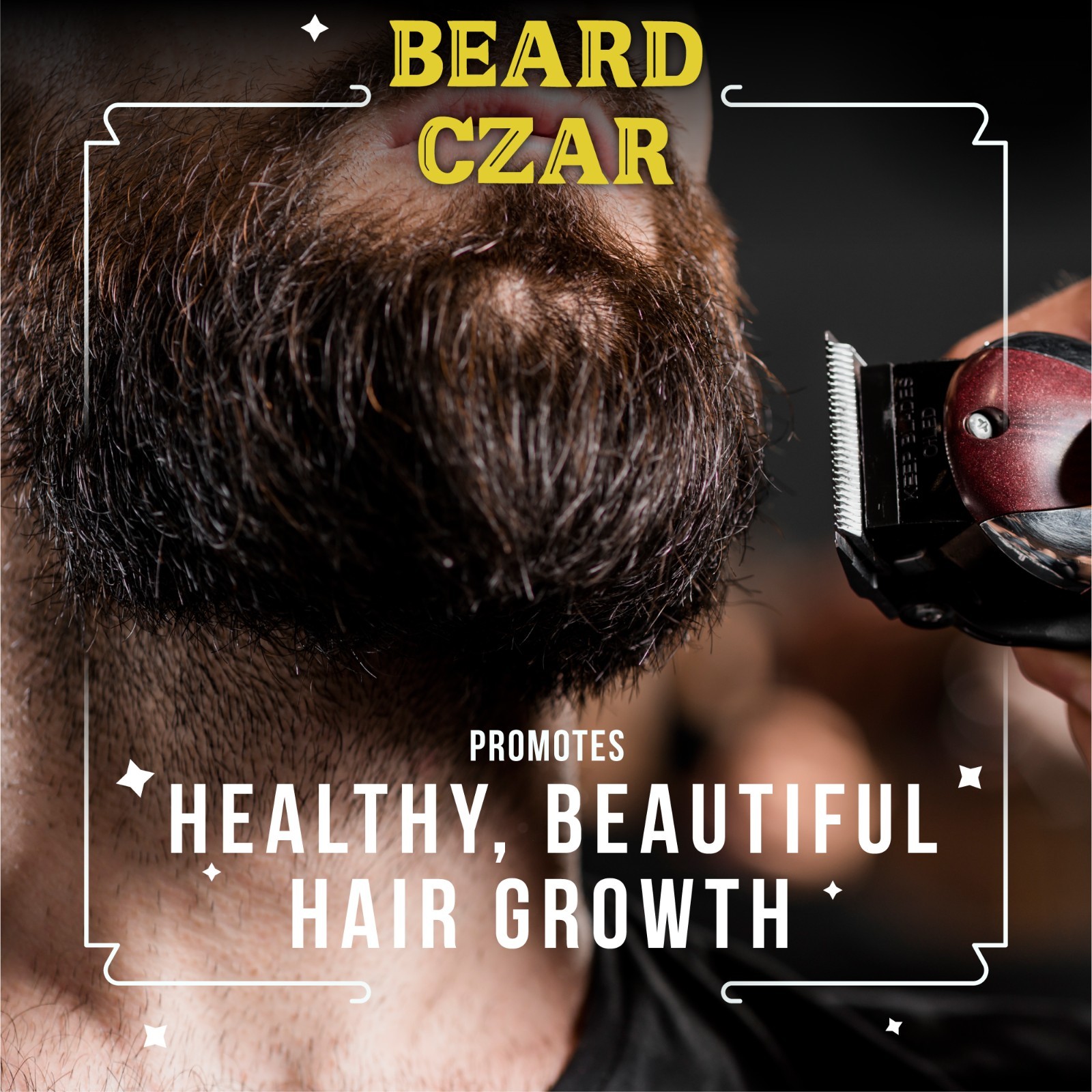 The Beard Czar-Facial Hair Complex – Highly Effective Mens Formula for Beards