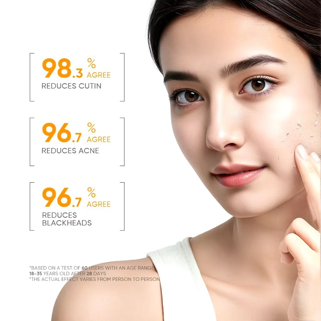 GMEELAN Orange Enzyme Exfoliating Gel + Sea Buckthorn Face Body Scrub