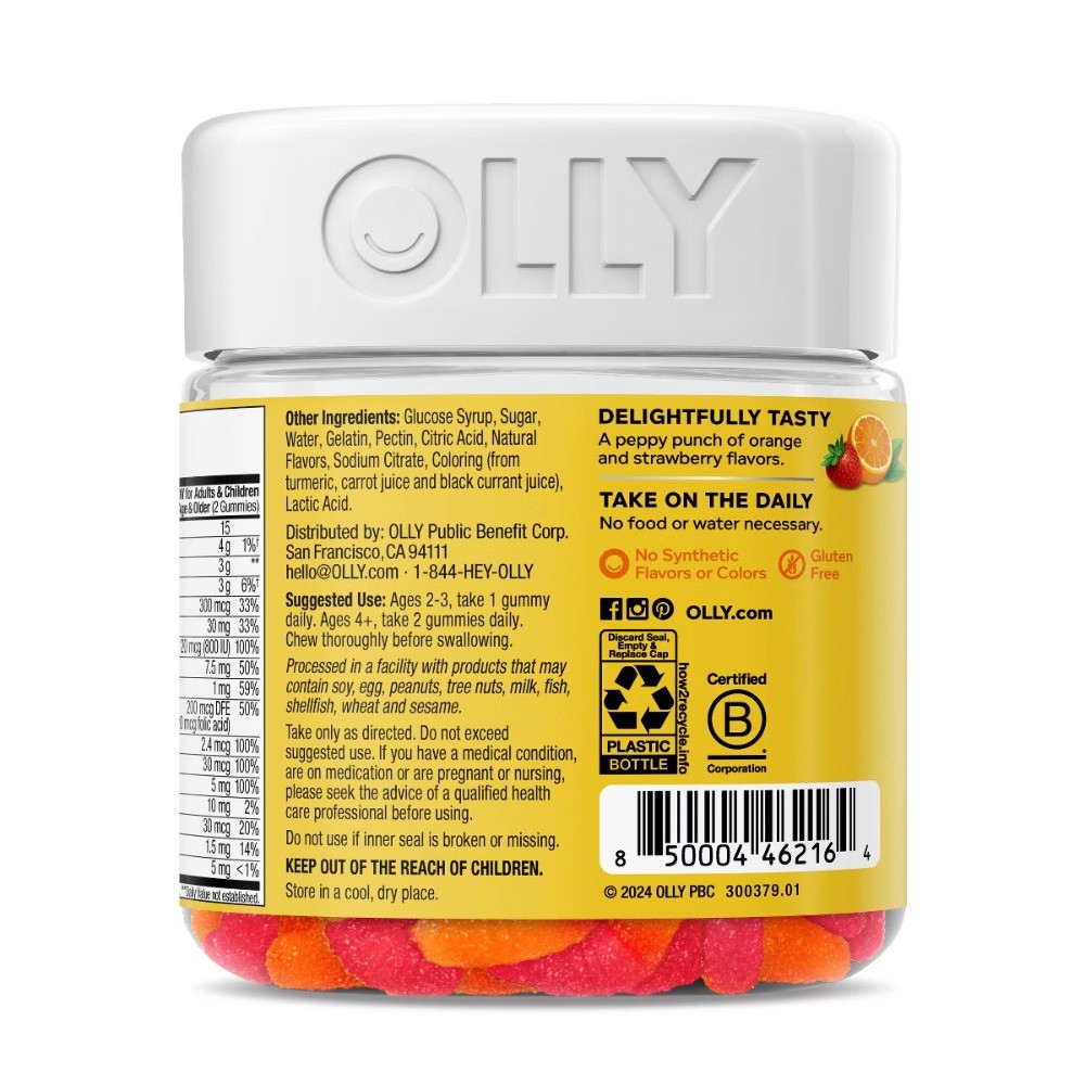 Kids’ Multivitamin Gummy Worms – 70ct Fast delivery