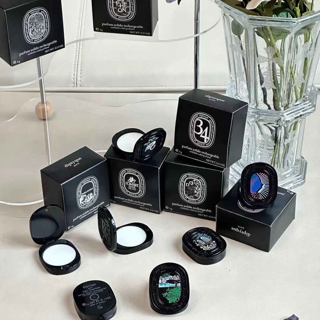 Diptyque retro solid cream 3g portable and convenient solid perfume souvenir